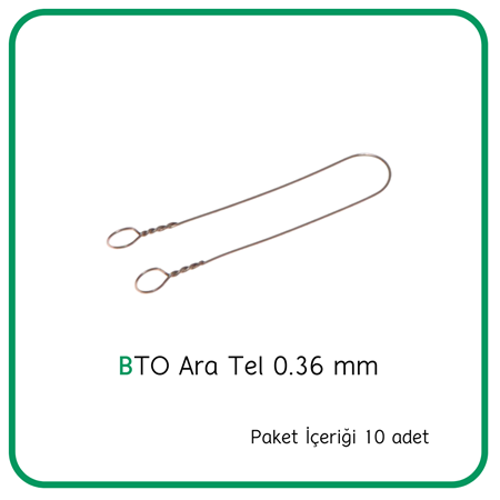 BTO ARA TEL 0.36 MM - HAZIR ARA TEL